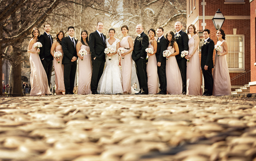 wedding party Philadelphia