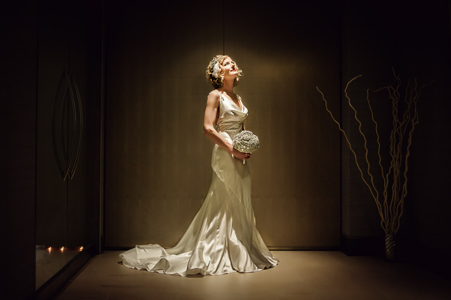 wedding dress Gatsby style